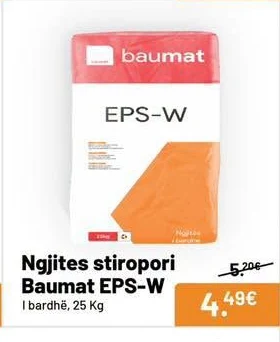 Ngjites Stiropori Baumat Eps-w