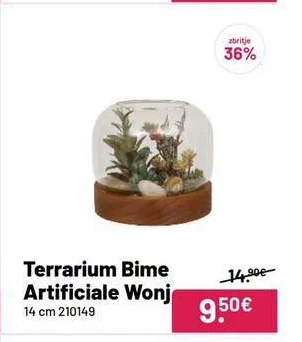 Terrarium Bime Artificiale Wonj