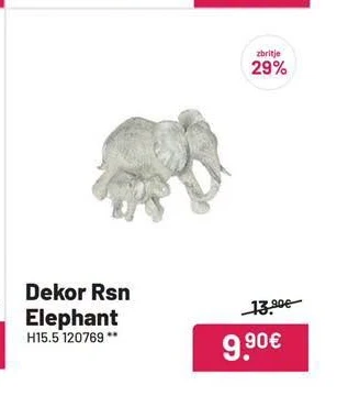 Dekor Rsn Elephant
