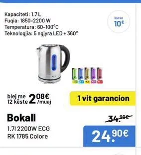 Bokall 1.7L 2200W Ecg Rk 1785 Colore