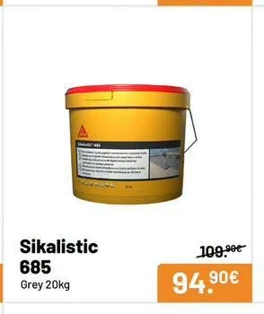 Sikalistic 685 Grey 20KG