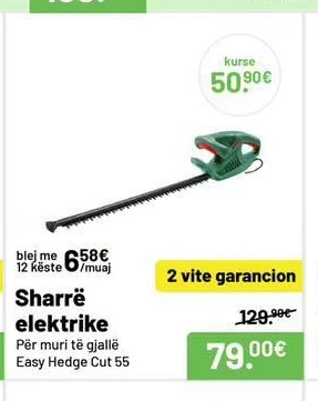 Sharrë Elektrike Easy Hedge Cut 55