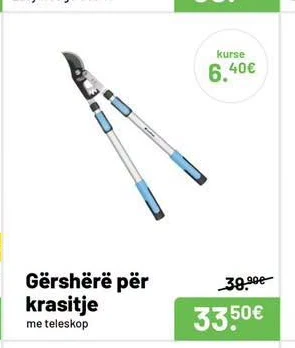 Gërshërë për Krasitje me Teleskop