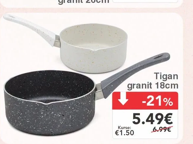 Tigan Granit 18CM