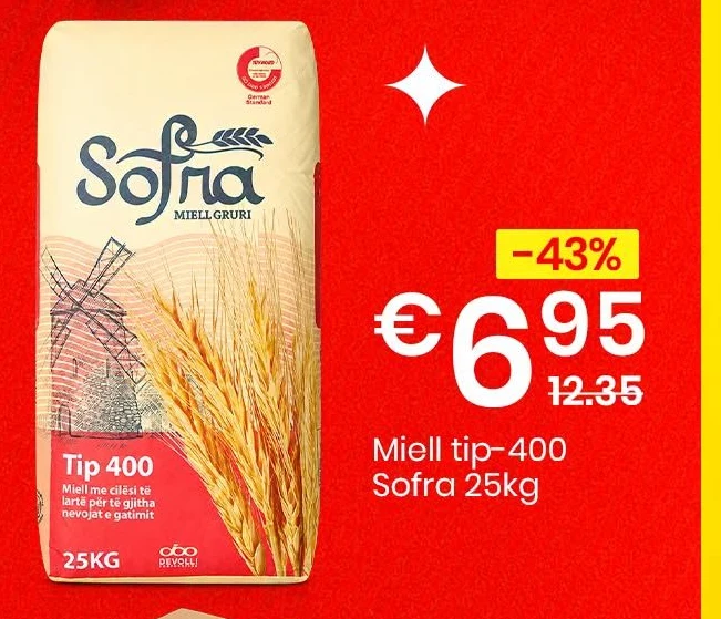Miell TIP-400 Sofra 25KG