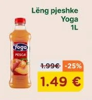 Lëng Pjeshke Yoga 1L