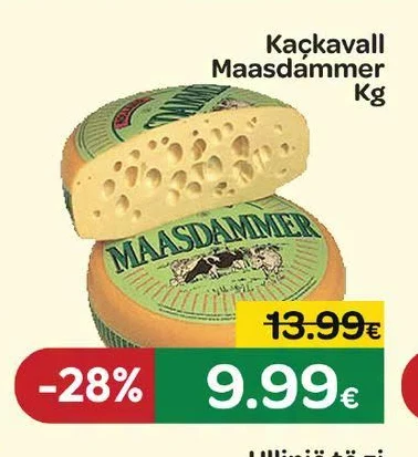 Kaçkavall Maasdammer