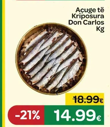 Açuge Të Kriposura Don Carlos