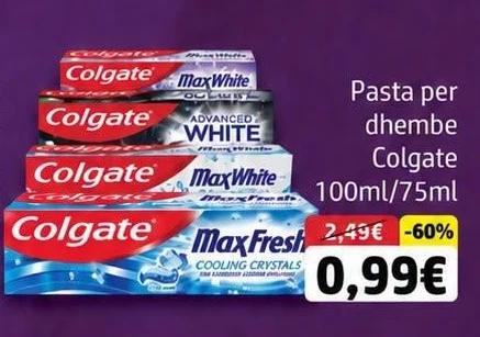 Pasta per Dhembe Colgate 100ML/75ML