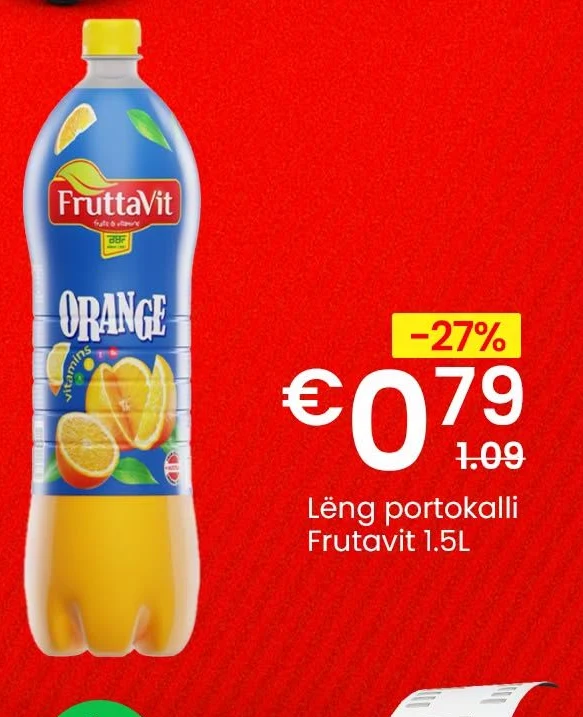 Lëng Portokalli Frutavit 1.5L