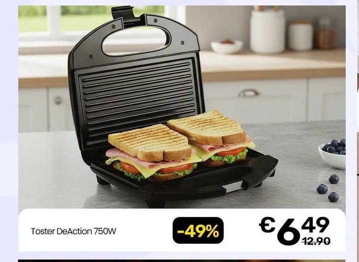 Toster Deaction 750W