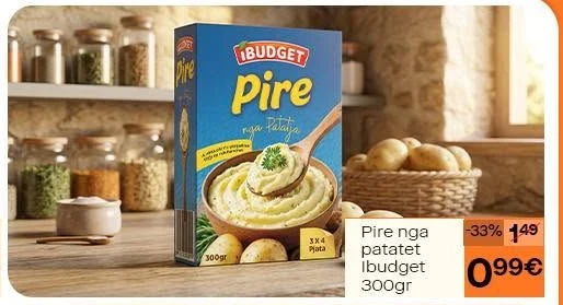 Pire nga Patatet Ibudget 300GR