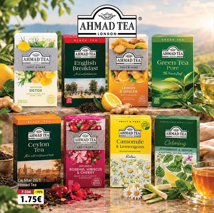 Çaj Filter 20/1 Ahmad Tea