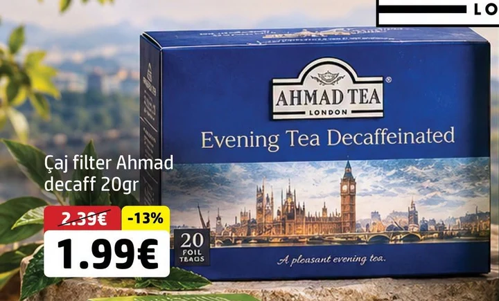 Çaj Filter Ahmad Decaff 20GR