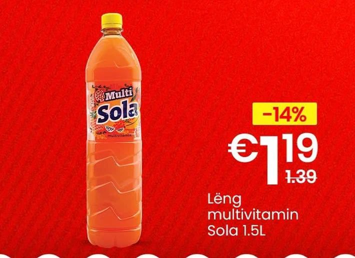 Lëng Multivitamin Sola 1.5L