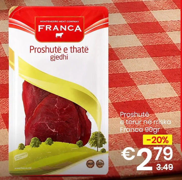 Proshutë E Thatë Gjedhi Franca 90GR