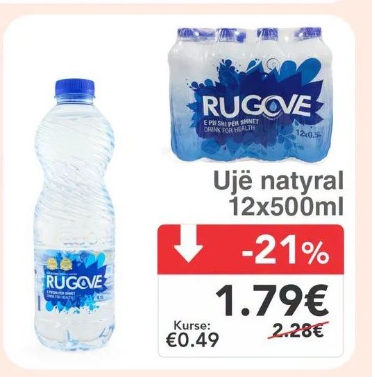 Ujë Natyral
