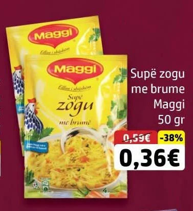 Supë Zogu me Brume Maggi 50 Gr