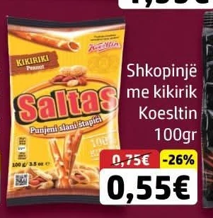 Shkopinjë me Kikirik Koestlin 100GR