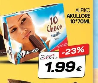 Alpiko Akullore 10*70ML