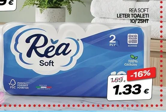 Rea Soft Leter Toaleti 10/25HT