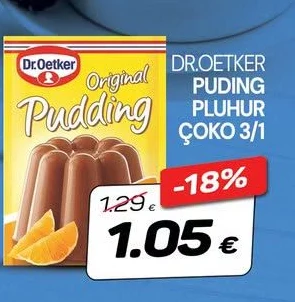 Dr.oetker Puding Pluhur Çoko 3/1