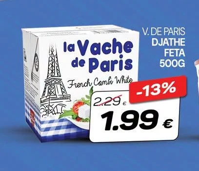 V. De Paris Djathe Feta 500G
