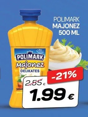 Polimark Majonez 500 Ml
