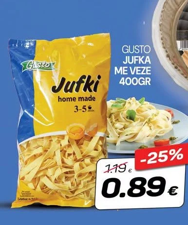 Gusto Jufk me Veze 400GR