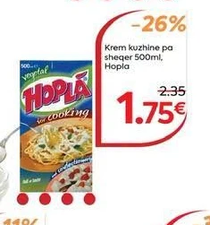 Krem Kuzhine pa Sheqer 500ML, Hopla