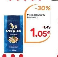 Mëlmesa 250G, Podravka