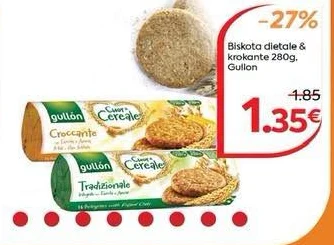 Biskota Dietale & Krokante 280G, Gullon