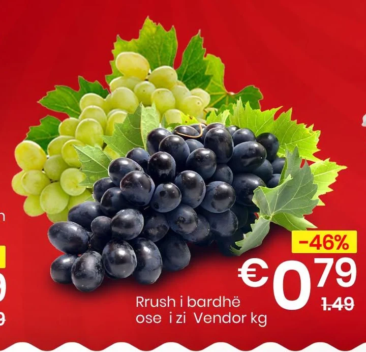 Rrush I Bardhë Ose I Zi Vendor Kg