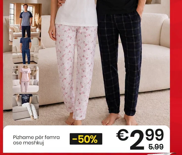 Pizhame për Femra Ose Meshkuj
