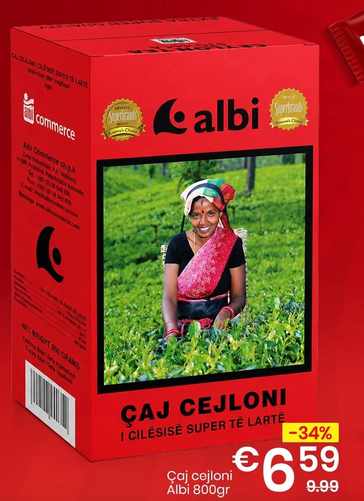 Çaj Cejloni Albi 800GR