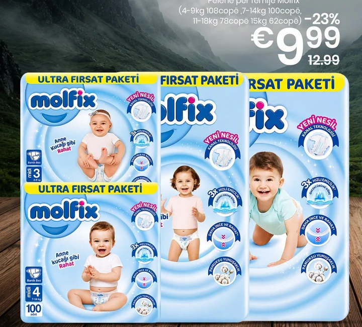 Pelenë për Fëmijë Molfix