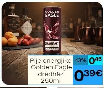 Pije Energjike Golden Eagle Dredhëz 250ML