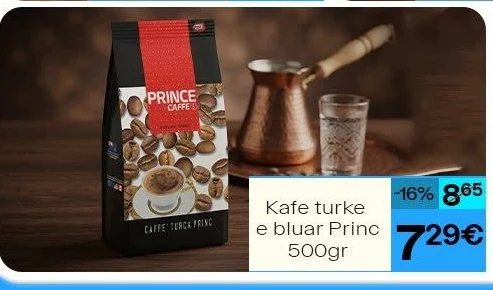 Kafe Turke E Bluar Princ 500GR