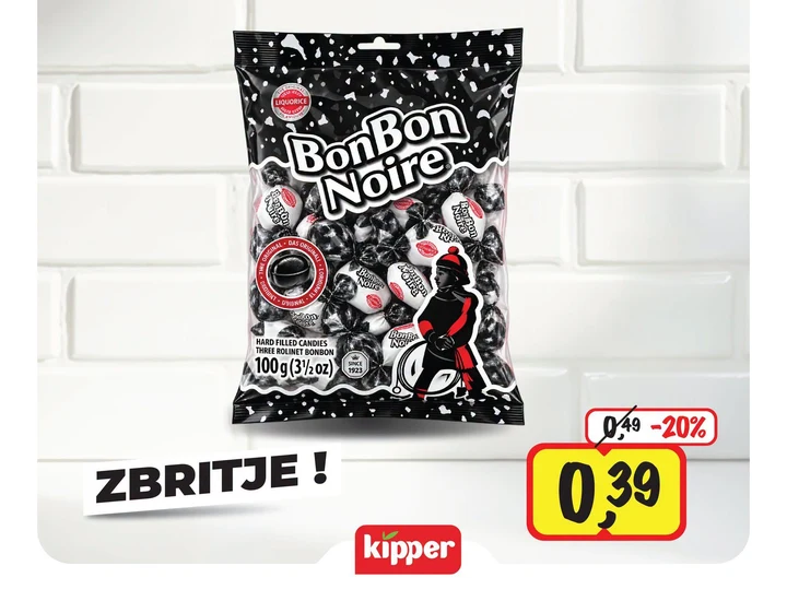 Bonbon Noire Bonbona Evropa 100 Gr