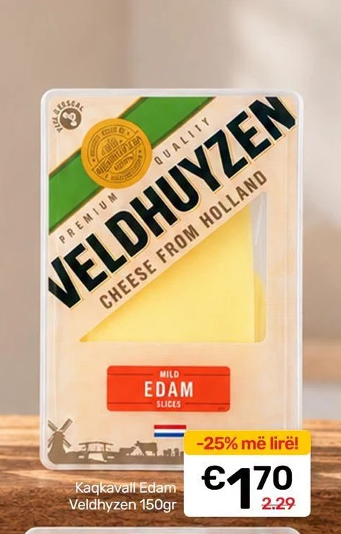 Kaçkavall Edam Veldhuyzen 150GR