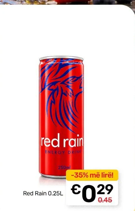Red Rain 0.25L