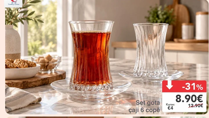 Set Gota Çaji 6 Copë