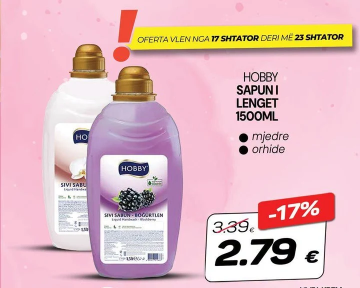 Hobby Sapun I Lengët 1500ML