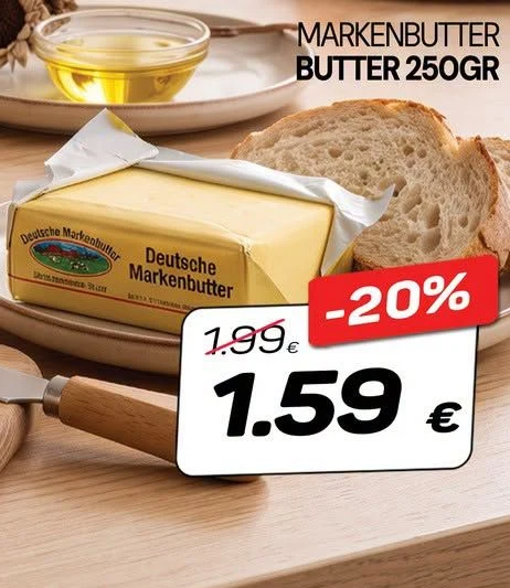 Markenbutter Butter 250GR