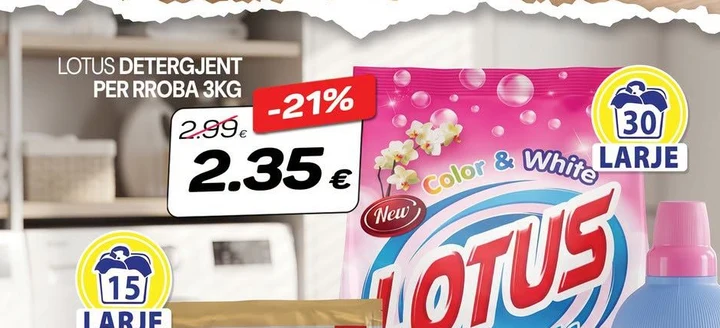 Lotus Detergjent për Rroba 3KG