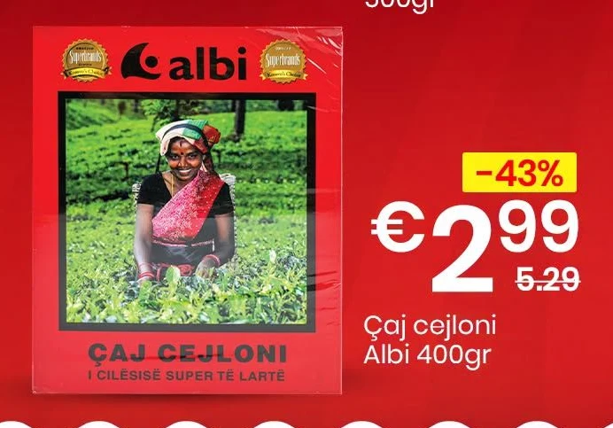 Çaj Cejloni Albi 400GR
