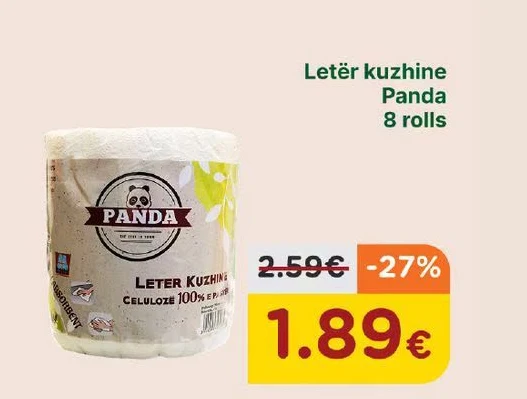 Letër Kuzhine Panda 8 Rolls