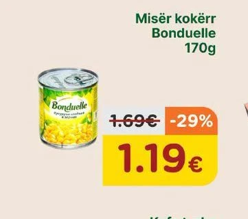Misër Kokërr Bonduelle 170G