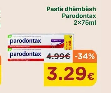 Pastë Dhëmbësh Parodontax 2X75ML