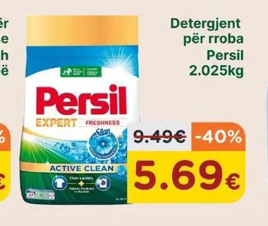 Detergjent për Roba Persil 2.025KG